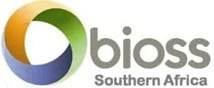 Bioss Southern Africa logo with a circular, multicolored design in orange, green, and blue next to the text "bioss Southern Africa".