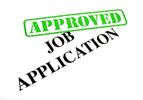 Approved job application, highlighting career coaching success in achieving job readiness and application approval.
